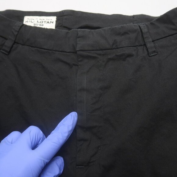 Nili Lotan Paris Pants in Jet Black Size 2 - Picture 8 of 14